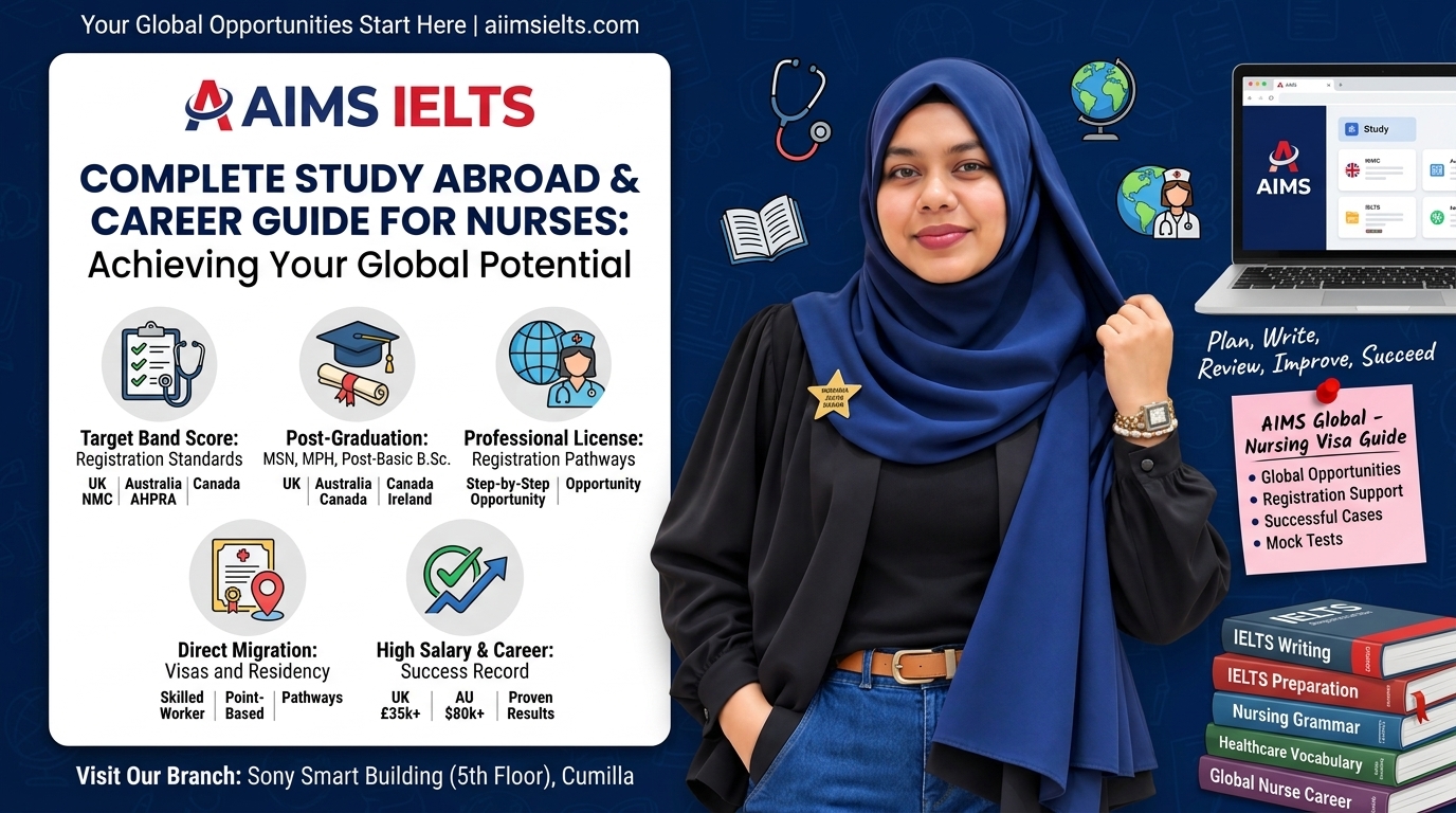 Why Bangladeshi Nurses Need IELTS for Global Study & Career Opportunities